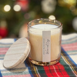 Holiday Evergreen Candle Gift Box